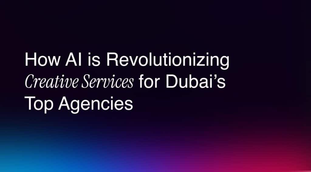Dubai's top Creative agency