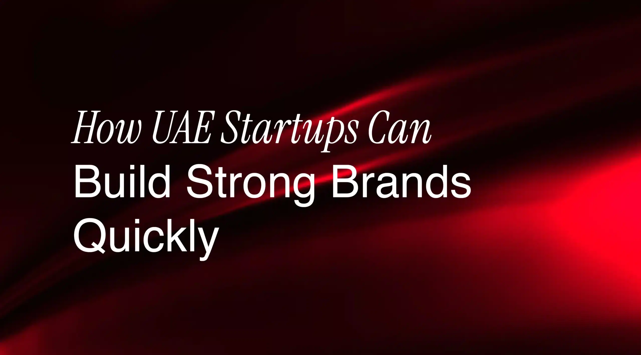 Build Strong Brand