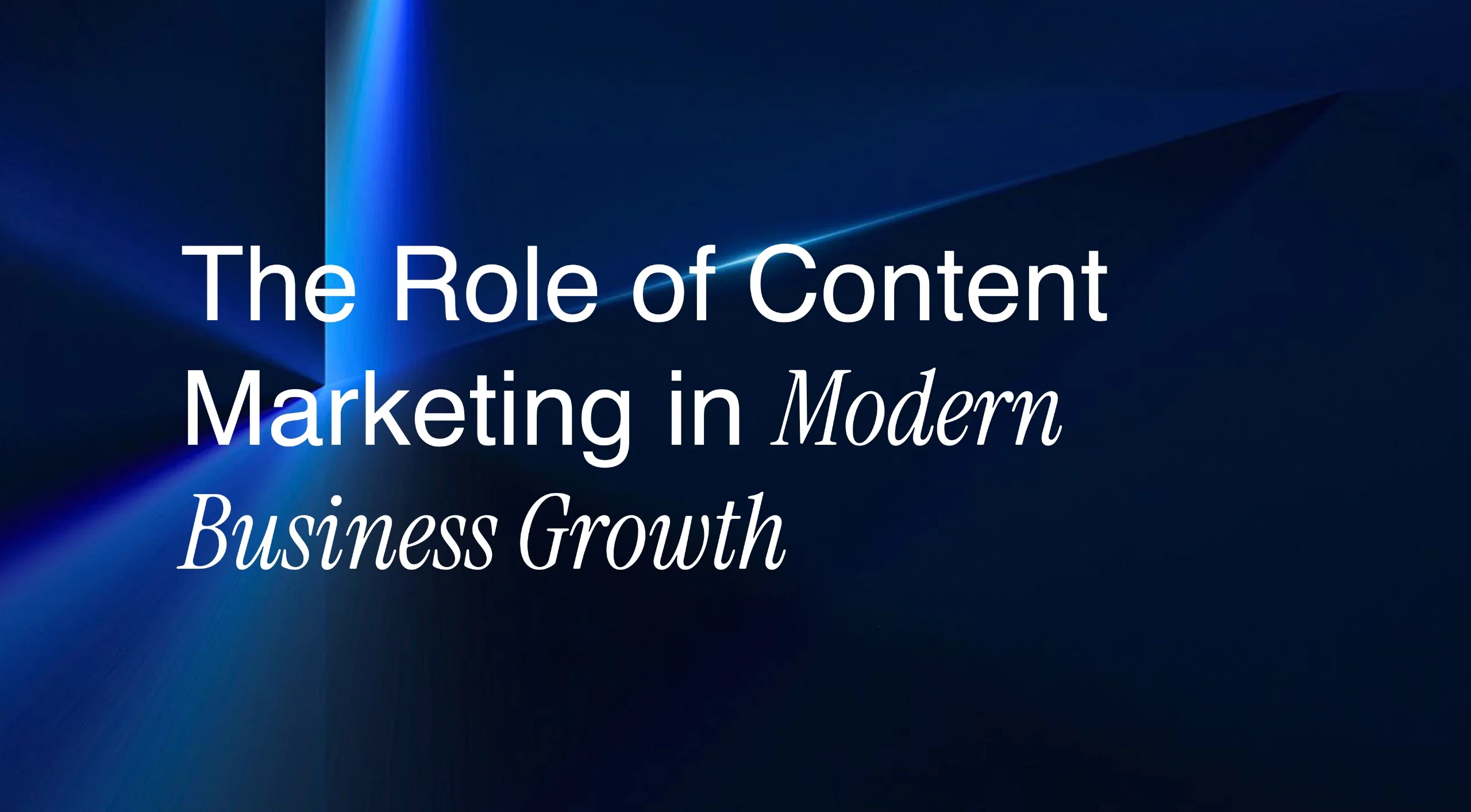 Content Marketing for Business Growth